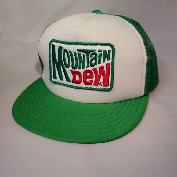 mountain dew trucker hat